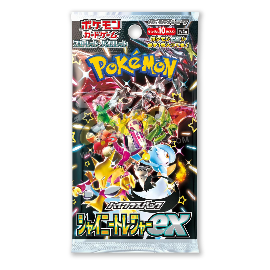 Shiny Treasure Ex Busta 10 Carte (JP)