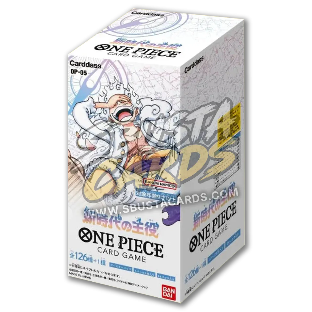 Booster box giapponese One Piece OP-05 Awakening of the New Era, sigillato, 24 buste
