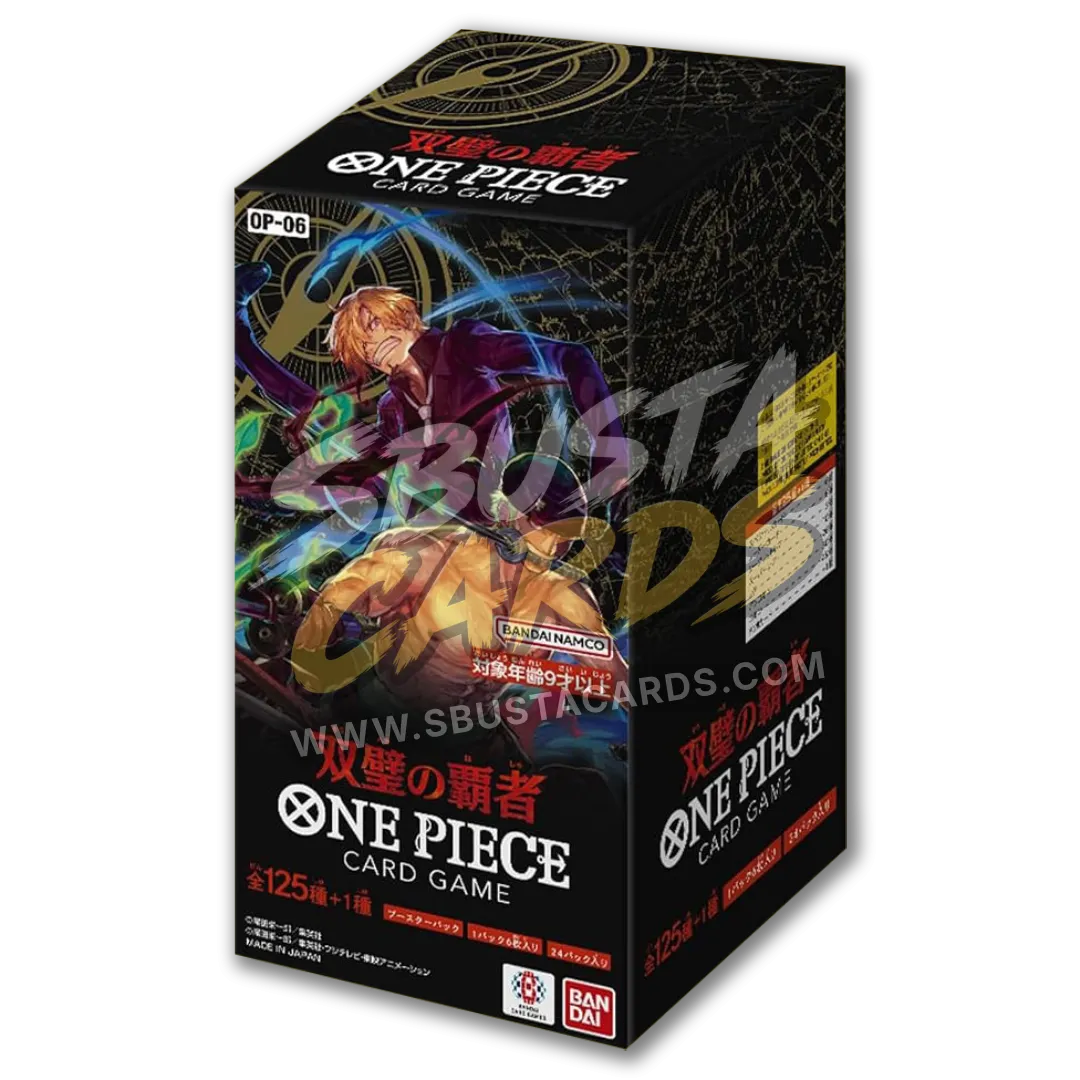 Booster box giapponese One Piece OP-06 Wings of the Captain, sigillato, 24 buste