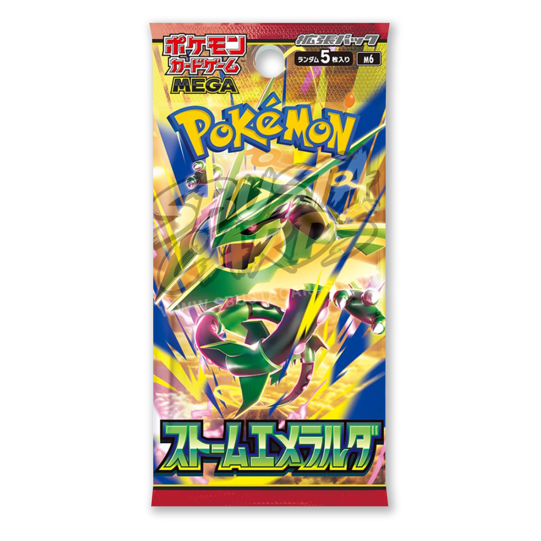 Storm Emeralda Buste 5 Carte (JP)