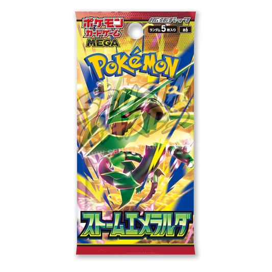 Storm Emeralda Buste 5 Carte (JP)