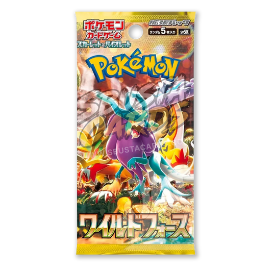 Wild Force Busta 5 Carte (JP)
