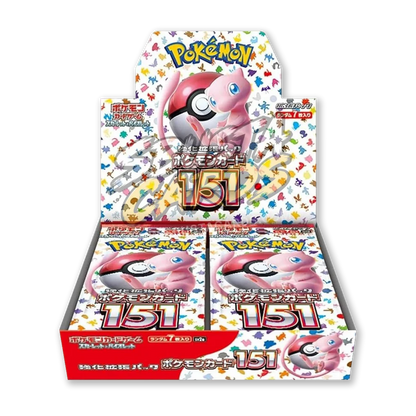 Display Pokémon 151 sv2a edizione giapponese sigillata da 20 buste